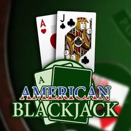American Blackjack slot logo by Habanero at Coin Casino