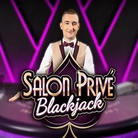 Blackjack Salon Privé logo by Ezugi Coin Casino