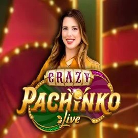 Crazy Pachinko casino game by Evolution – featured logo at Coin Casino