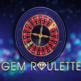 Gem Roulette slot visual from iSoftBet available on coinkasino.eu