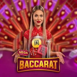 Live Casino logo of Mega Baccarat from Pragmatic Play at Coin Casino