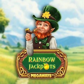 Rainbow Jackpots Megaways by Red Tiger Gaming, showcased at coinkasino.eu – game logo
