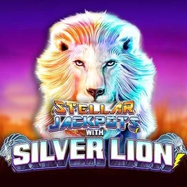 Stellar Jackpots with Silver Lion – slot by Lightning Box Game, featured at coinkasino.eu