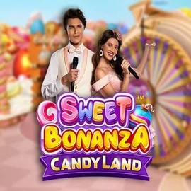 Sweet Bonanza Candy Land Live slot logo by Pragmatic Play at Coin Casino